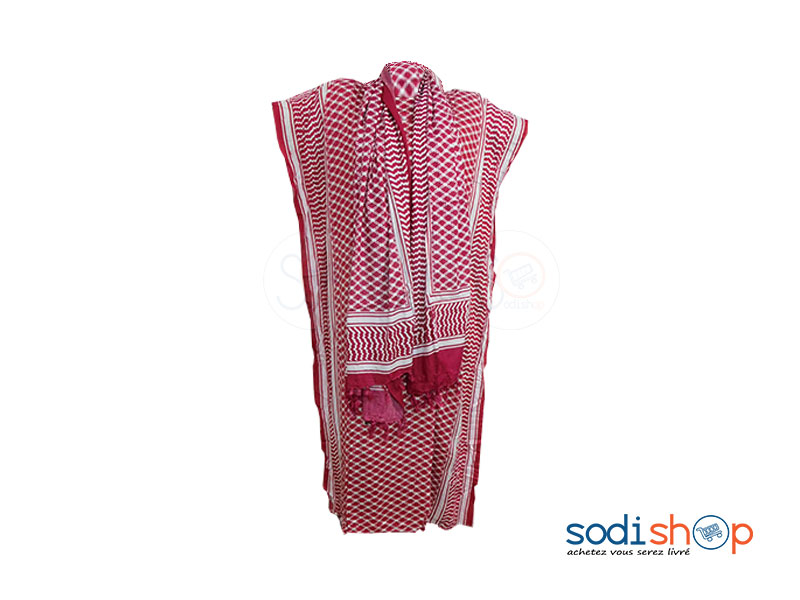 Robe Pour femme, Motif Arabique - Couleur rouge AK0061