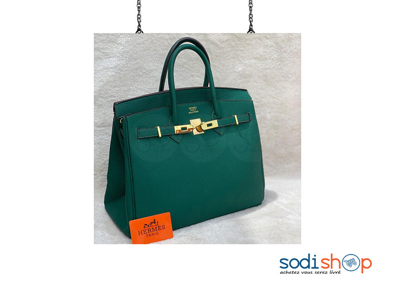 Sac à Main Hermès - Couleur Vert, Pour Femme AU0059