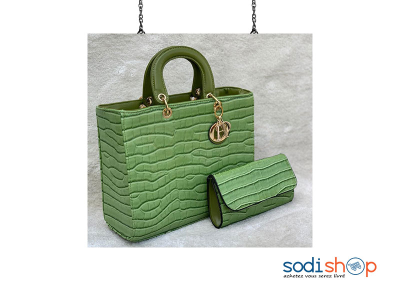 Dior, Sac à Main + Pochette et Bandoulière - Pour Femme AU0059