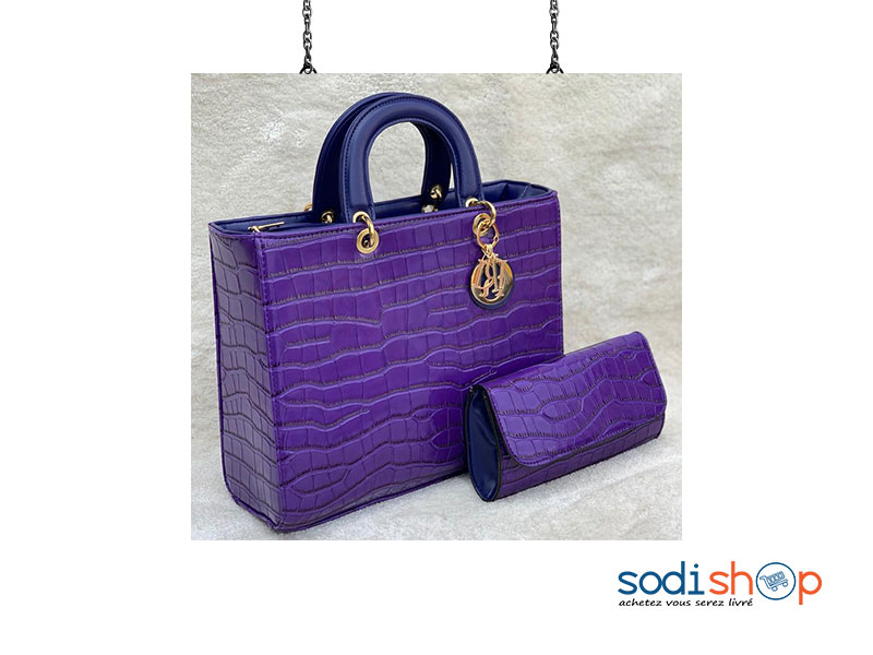 Dior, Sac à Main + Pochette et Bandoulière - Pour Femme AU0059