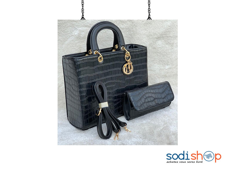 Dior, Sac à Main + Pochette et Bandoulière - Pour Femme AU0059