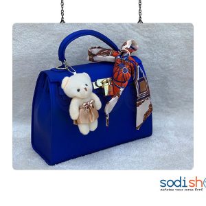Sac à Main Décorer Pour Femme Couleur Bleue AU0059