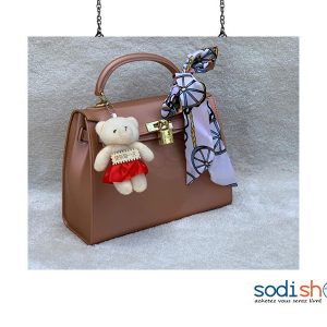 Sac à main Pour Femme  Décorer Couleur Beige Marron AU0059