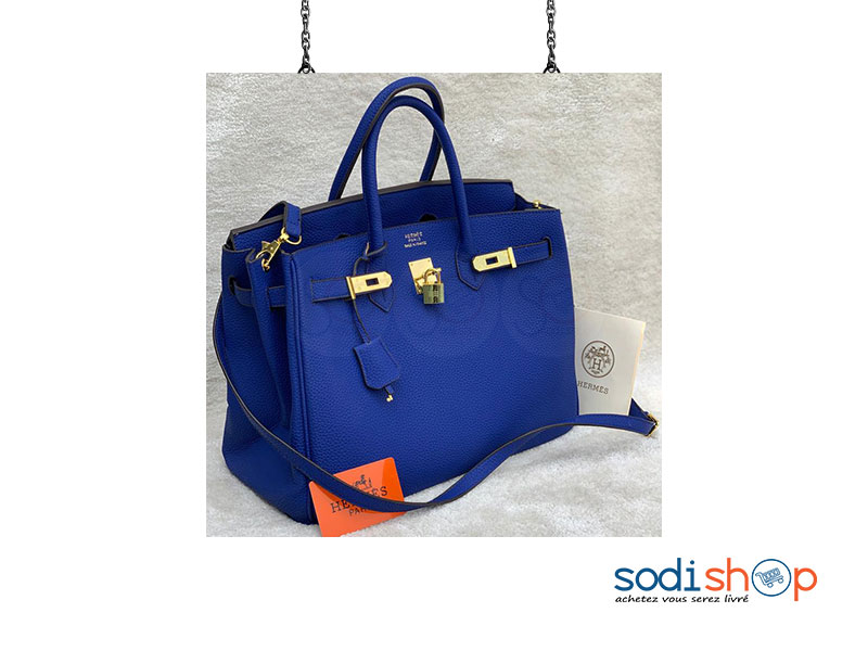 Sac à Main Pour Femme Couleur Bleue à Bandoulière Réglable AU0059
