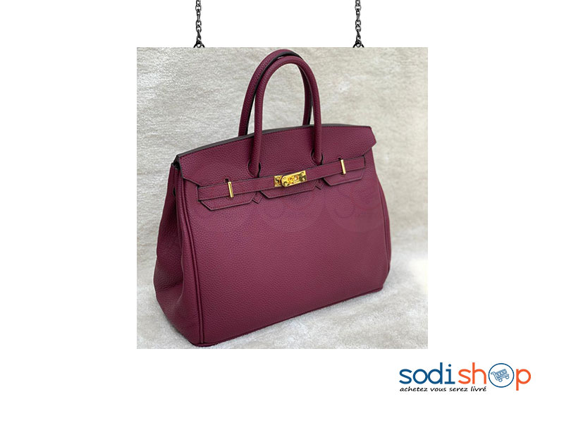 Sac à Main Pour Femme Couleur Rouge Bordeaux AU0059