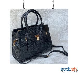 Sac à Main Birkin Noir - Marque Hermès Pour Femme AU0059