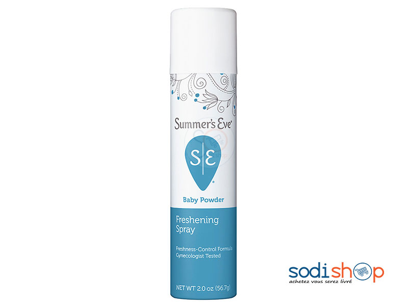 Déodorant Spray Hygiénique, Baby Powder - Summer’s Eve Pour Femme JI0057