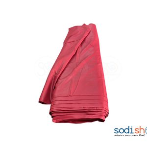Tissu Pour Habit Couleur Rouge - 1 Mètre GF0059