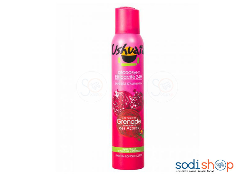 Déodorant à Spray Ushuaia à la Grenadine 200ml JI0057