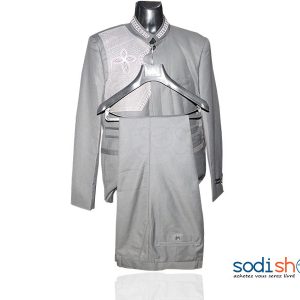 Costume Complet Zara Trois poches Pour Homme 2 Pièces GJ0058