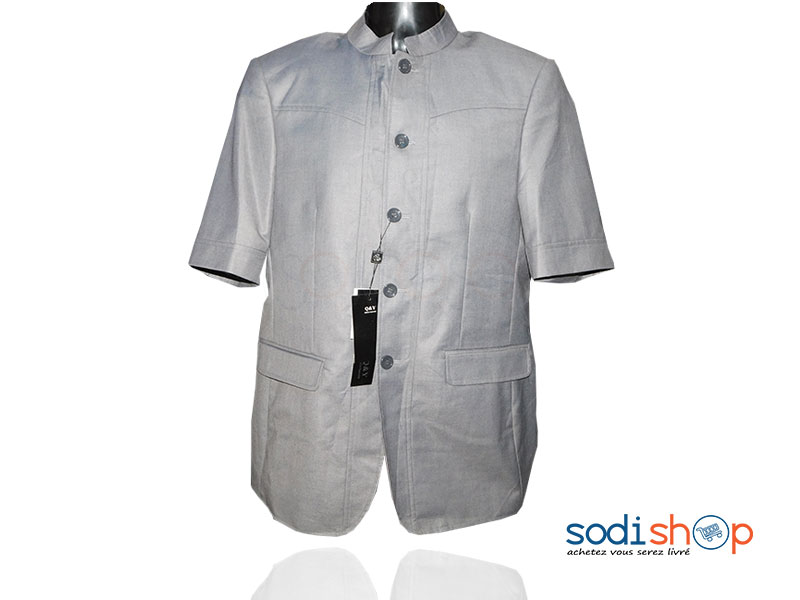 Costume Complet Pour Homme couleur Grise GJ0058