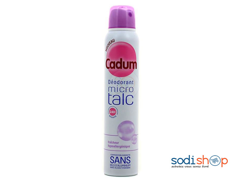 Déodorant à Spray Micro-Talc Fraîcheur Cadum 200ml JI0057