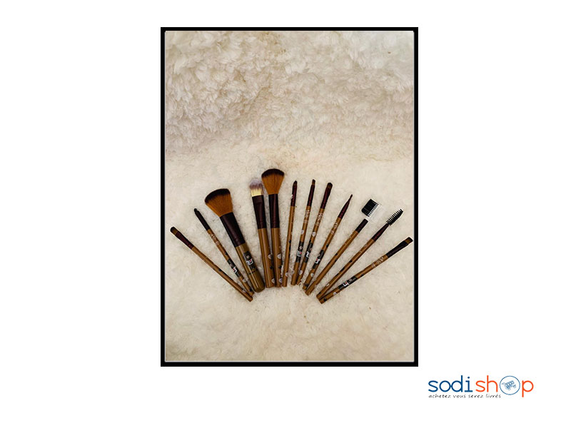 Kit Pinceaux Trousseau Maquillage 12 pièces TS0056