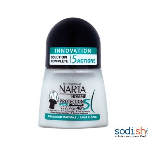 Déodorant Narta Protection Pour Homme 5 Actions Anti-Transpirant 50ml JI0057