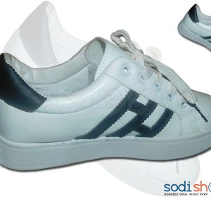 Basket Chaussure pour Enfants - Couleur Blanc/Noir BT0073