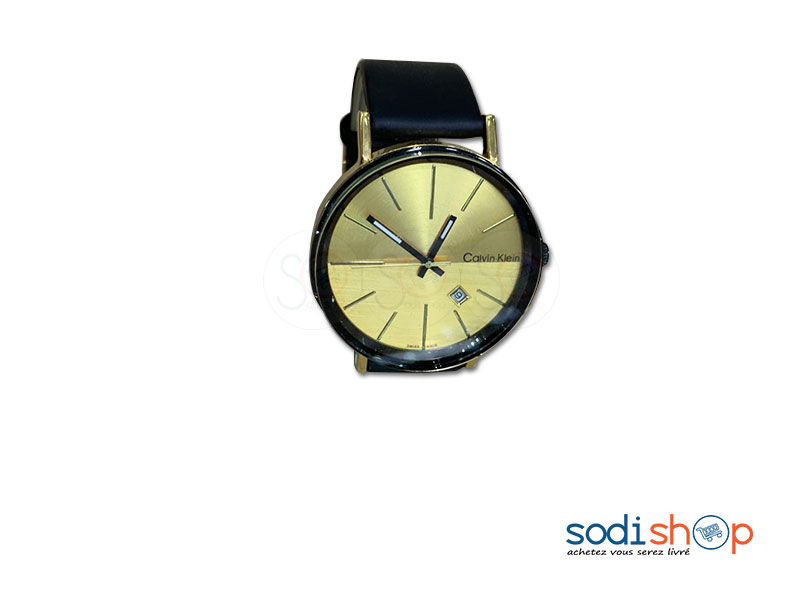 Calvin Klein, Montre Pour Homme - Couleur Or/Noir DI0026