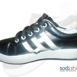 Chaussure Basket Pour Enfant Couleur Noire BT0073