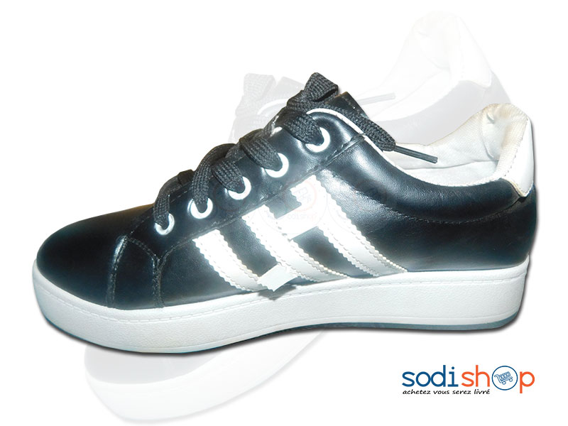 Chaussure Basket Pour Enfant Couleur Noire BT0073
