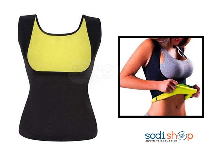 Gilet Hot Shaper Body Amincissant Pour Femme Sodi00