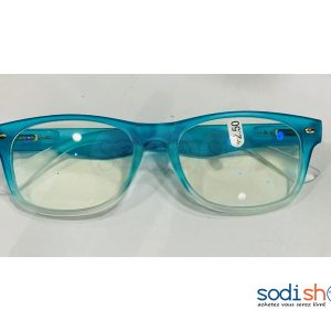 Monture de Lunette Correcteur Forme Rectangle Couleur Bleue DI0026