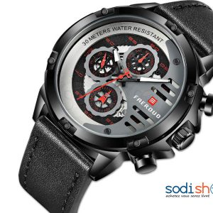Montre FAERDUO F8264 Couleur Noir Pour Homme Elégant et Class Résistant à L’Eau - SODI00