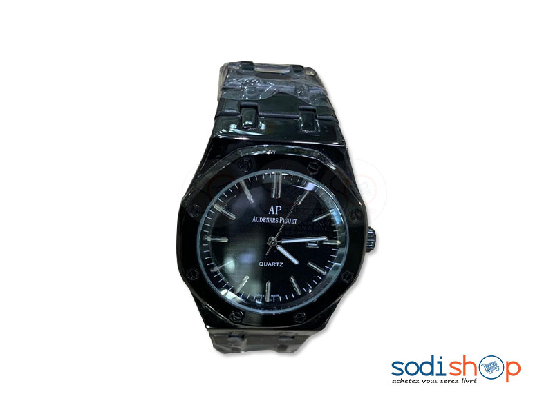 Montre Audemars Piguet Royal Oak Automatic Pour Homme Noir Verni DI0026