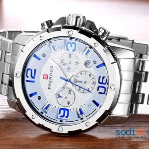 Montre FAERDUO à Quartz Bracelet en Acier Pour Homme d'affaire - SODI00