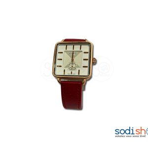 Montre Hermès Paris Pour Homme Couleur Rouge DI0026