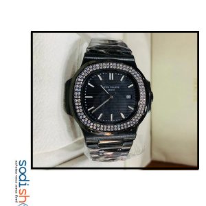 Accessoire Montre Patek Philippe Pour Homme Couleur Noire DI0026
