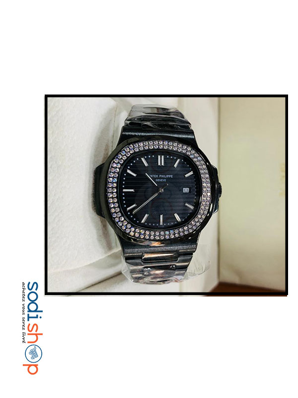 Accessoire Montre Patek Philippe Pour Homme Couleur Noire DI0026