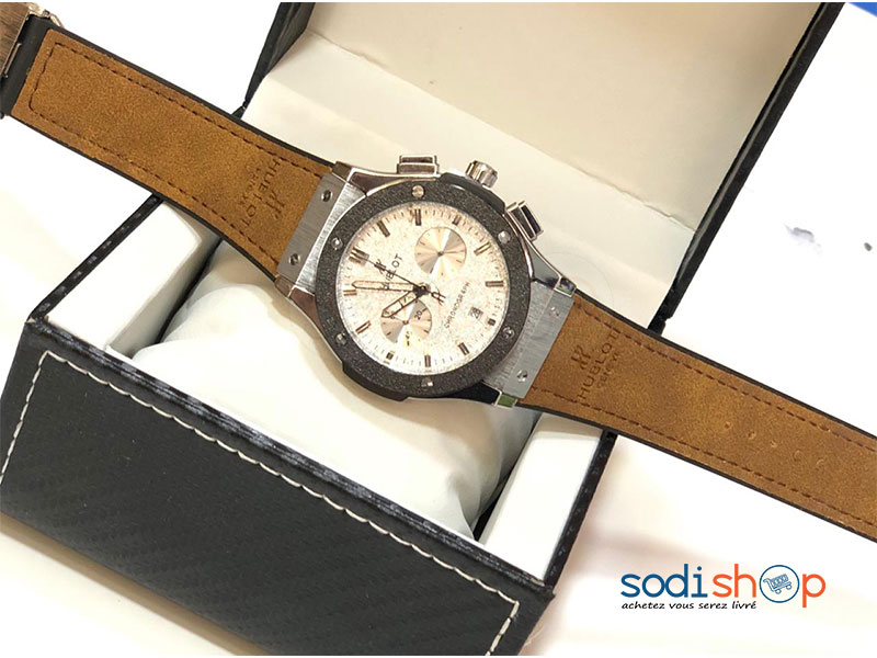 Montre Pour Homme Hublot Couleur Marron SODI00