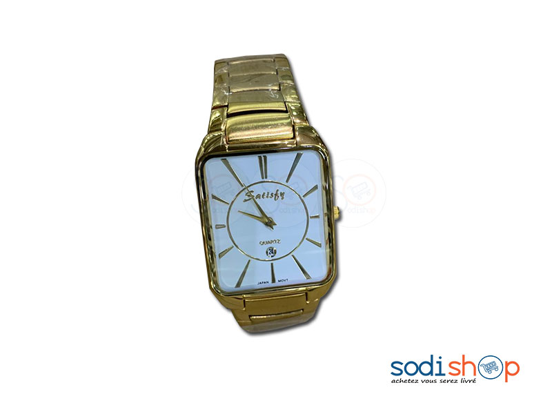 Montre Satisfy Pour Homme Couleur Dorée DI0026