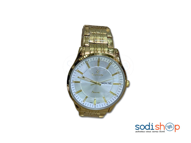 Montre Superiority Pour Homme Couleur Doré DI0026