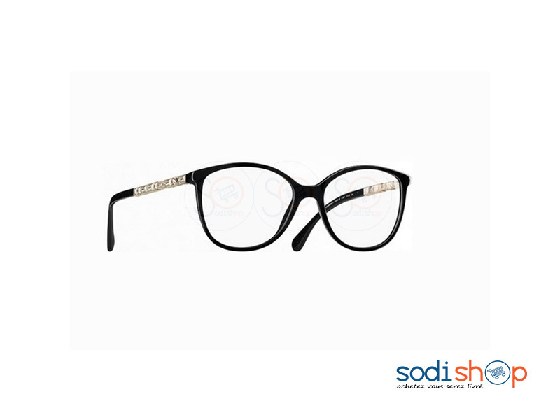 Monture de Lunette Correcteur Forme Ronde Marque Channel DI0026