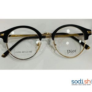 Monture de Lunette Correcteur Forme Ronde Marque Dior DI0026