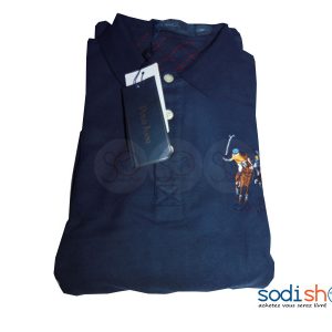 Chemise en Polo Jiani Pour Homme Couleur Bleue Marine DC0065
