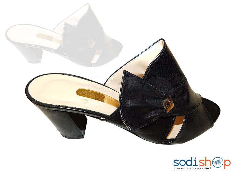 Chaussure à Talon Pour Femme Couleur Noire SC0067