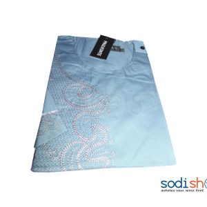 Chemise Mode Africaine Pour Homme Couleur Grise DC0065