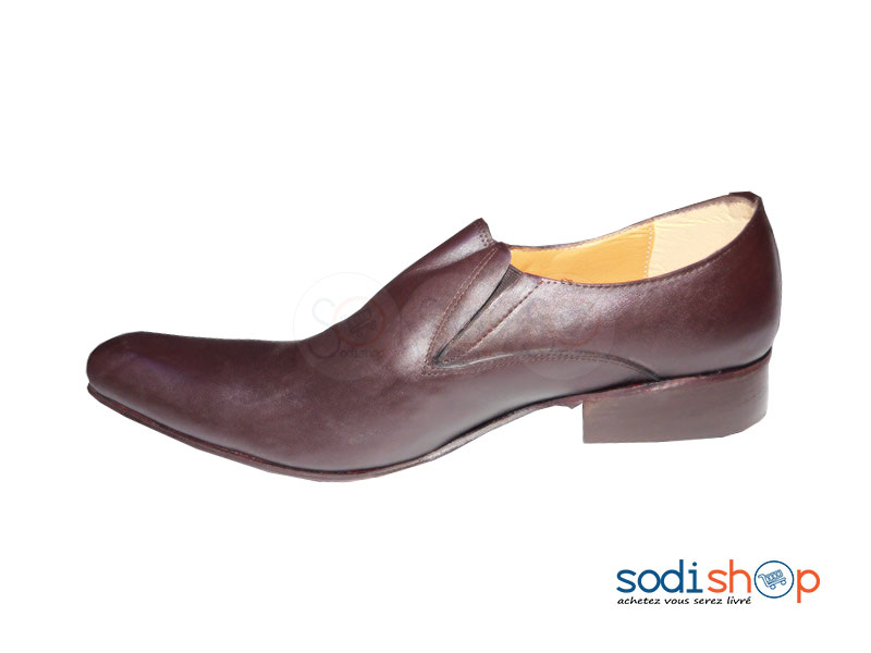 Soulier, Chaussure Pour Homme - Pyramide, Couleur Marron DC0065