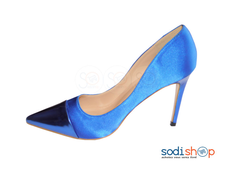 Chaussure à Talon Aiguille, Pour Femme - Bigtree, Couleur Bleu DJ0069