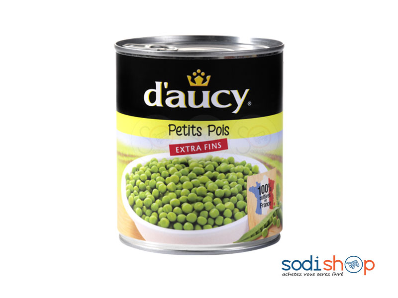 Petits Pois D’aucy - Délicieux et Extra Fins 400g
