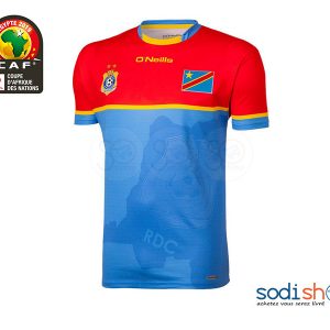 Maillot Des Léopards Equipe Nationale du Congo RDC- Maillot CAN 2019