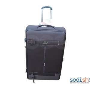 Valise à Roulette Double Trolley Couleur Marron Grand BG0053