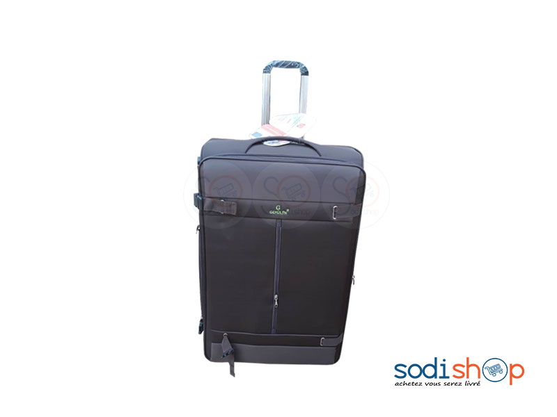 Valise à Roulette Double Trolley Couleur Marron Moyen BG0053