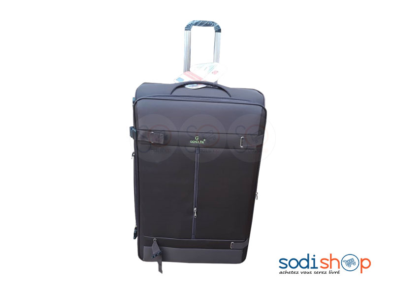 Valise à Roulette Double Trolley Couleur Marron Grand BG0053