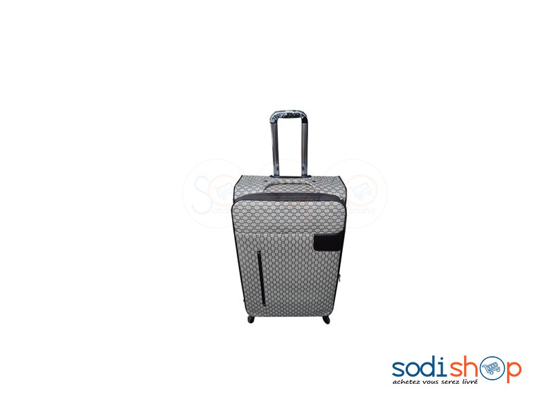 Valise à Roulette Double Trolley Design GUCCI Marron Petit BG0053