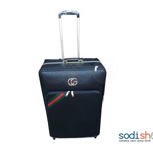Valise à Roulette Double Trolley Design GUCCI Noir Grand BG0053