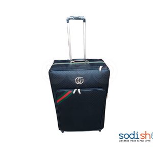 Valise à Roulette Double Trolley Design GUCCI Noir Moyen BG0053