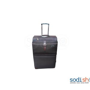 Valise Cabine avec Roulettes et Poignée de Traction - Couleur Marron, Petit Modèle BG0053