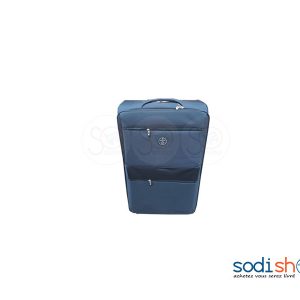 Valise Cabine avec Roulettes et Poignée de Traction - Couleur Bleu Foncé, Petit Modèle BG0053